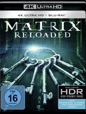 Matrix Reloaded  (4K Ultra HD) (+ Blu-ray 2D) (+ Bonus-Blu-ray)