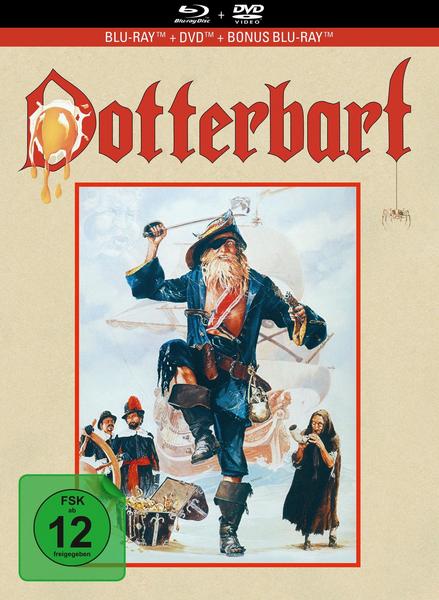 Dotterbart (Monty Python auf hoher See) - 3-Disc Limited Collector's Edition im Mediabook ( + DVD + Bonus-Blu-ray)