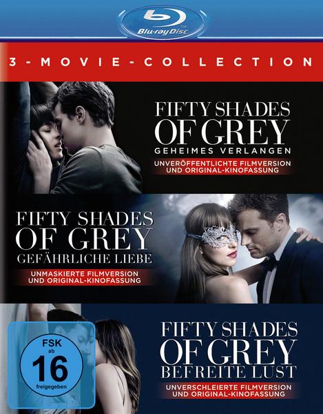Fifty Shades of Grey - 3-Movie Collection  [3 BRs]