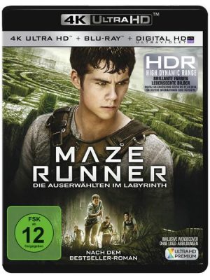 Maze Runner 1 - Die Auserwählten im Labyrinth  (4K Ultra HD) (+ Blu-ray)