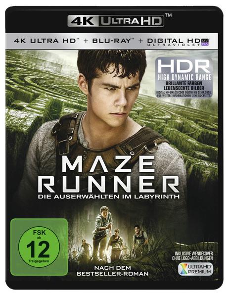 Maze Runner 1 - Die Auserwählten im Labyrinth  (4K Ultra HD) (+ Blu-ray)