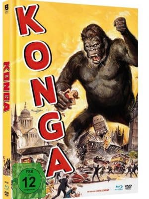 KONGA - Uncut Limited Mediabook (mit Blu-ray+DVD/in HD neu abgetastet)