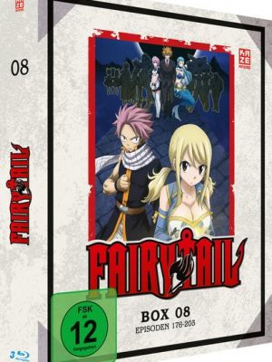 Fairy Tail - TV-Serie - Blu-ray Box 8 (Episoden 176-203)   [3 BRs]