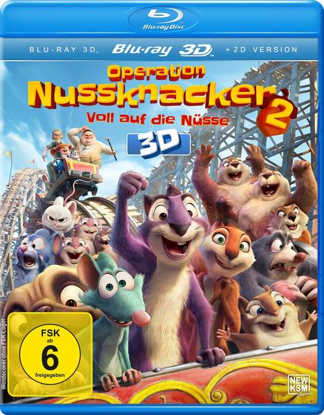 Operation Nussknacker 2 3D - Voll auf die Nüsse (inkl. 2D-Version) [Real 3D Blu-ray]