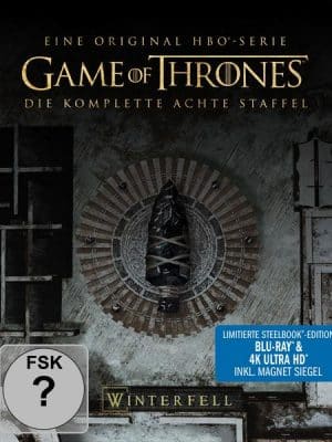 Game of Thrones - Staffel 8 - Limited Steelbook-Edition  (3 Blu-ray 4K Ultra HD + 3 Blu-ray 2D)