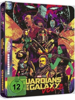 Guardians of the Galaxy 2  (4K Ultra HD) (+ Blu-ray 2D) - 4K Mondo Edition - Steelbook