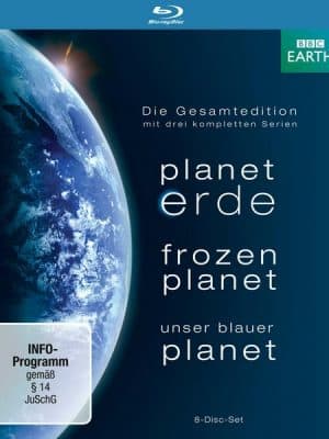 Planet Erde/Frozen Planet/Unser blauer Planet - Die Gesamtedition  [8 BRs]