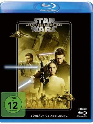 Star Wars Episode 2 - Angriff der Klonkrieger  (+ Bonus-Blu-ray)