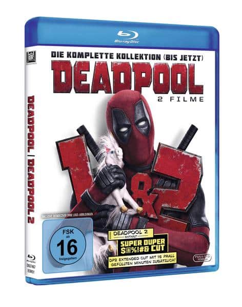 Deadpool 1+2  [3 BRs]