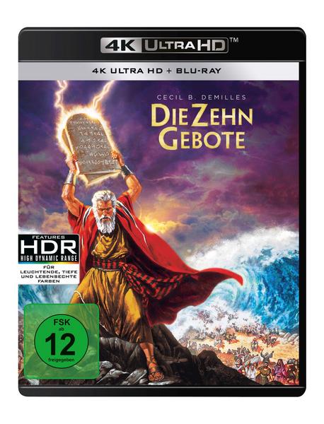 Die Zehn Gebote (4K Ultra HD) (+ Blu-ray2D)
