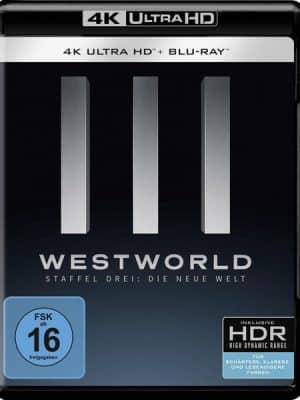 Westworld - Die komplette 3. Staffel - Repack  (3 Blu-rays 4K Ultra HD) (+ 3 Blu-rays 2D)