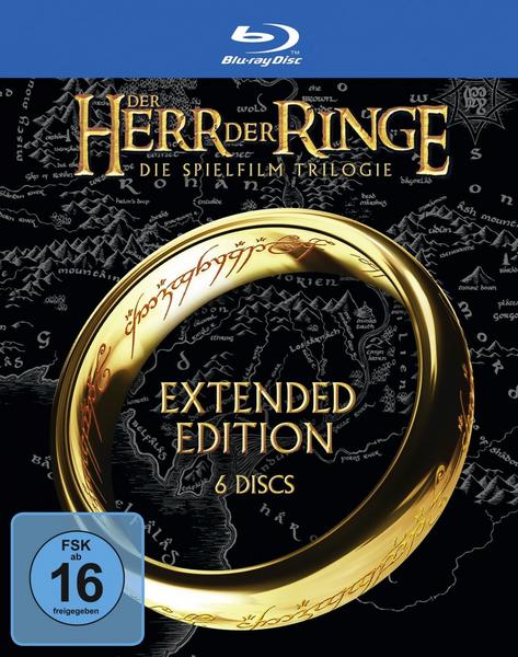Der Herr der Ringe - Extended Edition Trilogie  [6 BRs]
