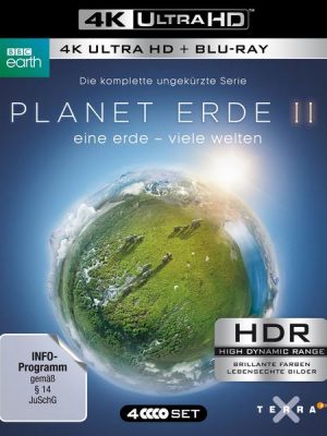 Planet Erde II: Eine Erde - viele Welten  (4K Ultra HD) (2 BR4K) (+2 BRs)