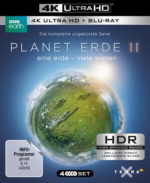 Planet Erde II: Eine Erde - viele Welten  (4K Ultra HD) (2 BR4K) (+2 BRs)