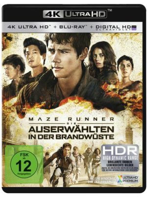 Maze Runner 2 - Die Auserwählten in der Brandwüste  (4K Ultra HD) (+ Blu-ray)