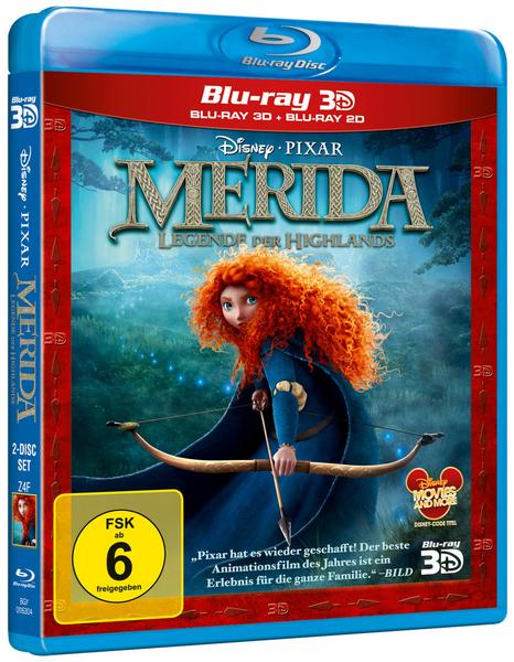Merida - Legende der Highlands  (+ Blu-ray)