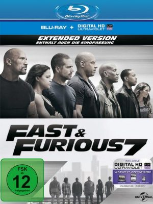 Fast & Furious 7 [Blu-ray]