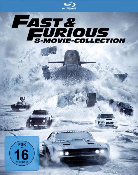 Fast & Furious - 8-Movie Collection  [8 BRs]