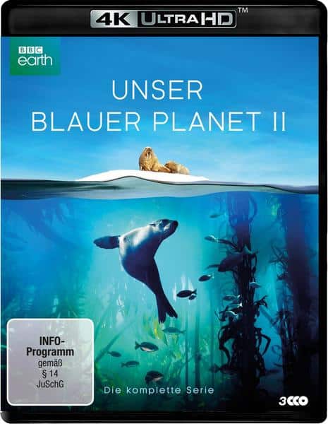 UNSER BLAUER PLANET II - Die komplette ungekürzte Serie zur ARD-Reihe 'Der blaue Planet'  (4K Ultra HD9 [3 BRs]