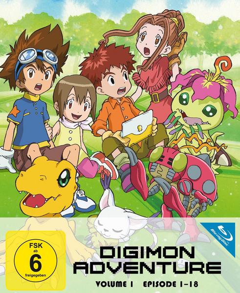 Digimon Adventure - Staffel 1.1 (Ep. 1-18)  [2 BRs]