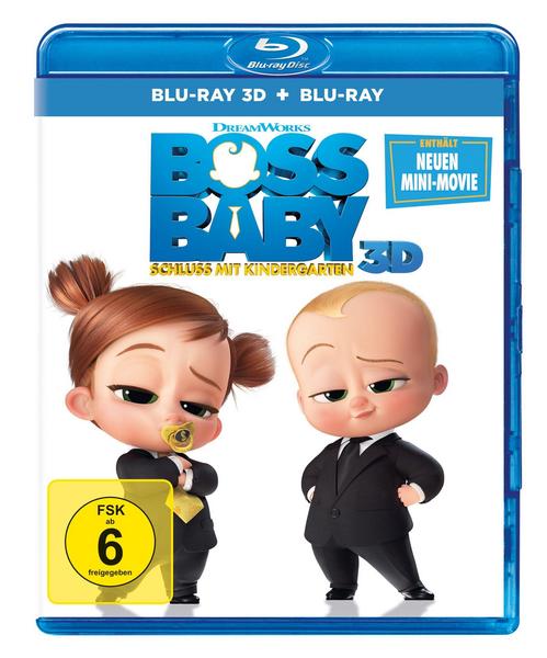 Boss Baby - Schluss mit Kindergarten  (+ Blu-ray 2D)