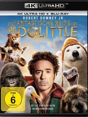 Die fantastische Reise des Dr. Dolittle (4K Ultra HD) (+ Blu-ray 2D)