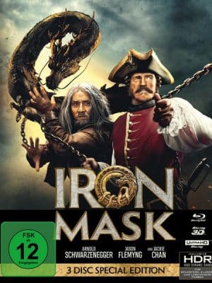 Iron Mask - Mediabook  (4K Ultra HD) (+ Blu-ray 3D) (+ Blu-ray 2D)