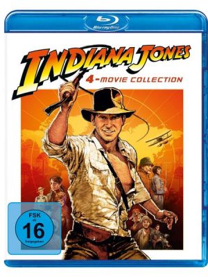 Indiana Jones 1-4  [4 BRs]