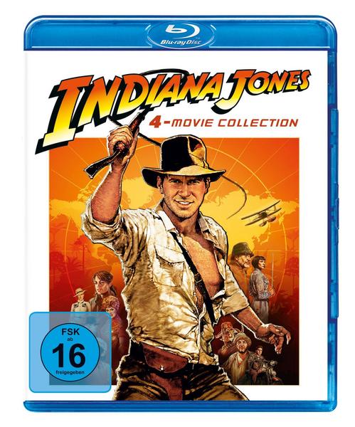 Indiana Jones 1-4  [4 BRs]