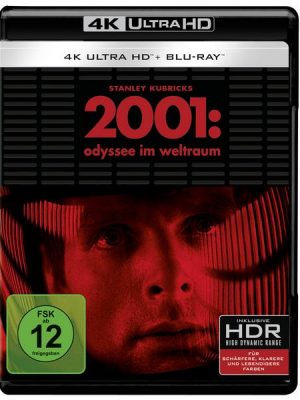 2001: Odyssee im Weltraum  (4K Ultra HD) (+ Blu-ray 2D) (+ Bonus-Blu-ray) (Repack)