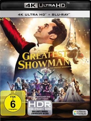 Greatest Showman  (4K Ultra HD) (+ Blu-ray 2D)