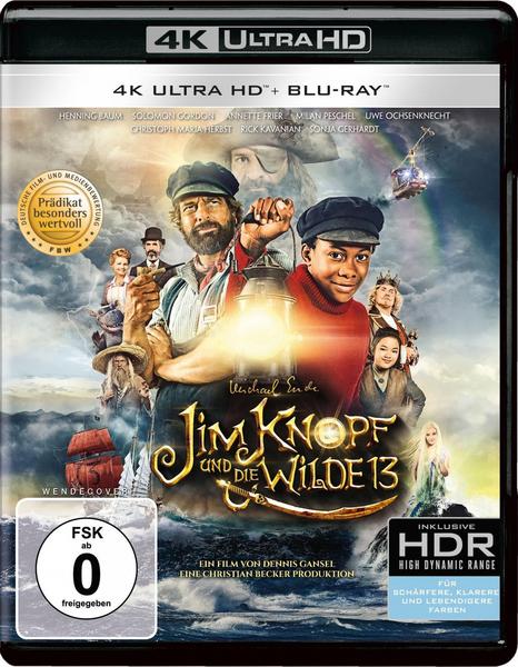 Jim Knopf und die Wilde 13  (4K Ultra HD) (+ Blu-ray 2D)