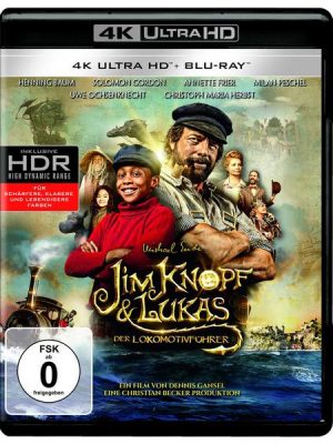 Jim Knopf & Lukas der Lokomotivführer (4K Ultra HD) ( + Blu-ray 2D)