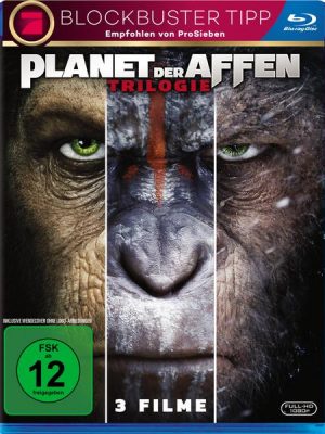 Planet der Affen Trilogie [3 BRs]