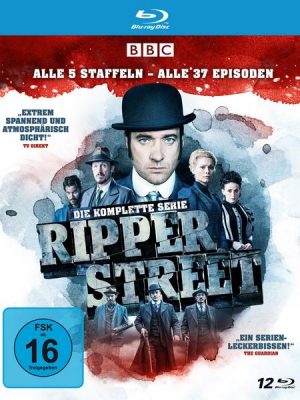 Ripper Street - Die komplette Serie - Alle 5 Staffeln - Alle 37 Episoden  [10 BRs]