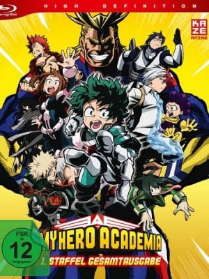 My Hero Academia - 1. Staffel - Gesamtausgabe - Blu-ray Box (Deluxe Edition)  [3 BRs]