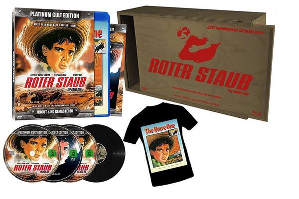 Roter Staub - Platinum Cult Edition - Uncut & HD Remastered  (+ DVD) (+ Bonus-DVD) (+ CD) (+ T-Shirt) (Holzbox) Limited Edition