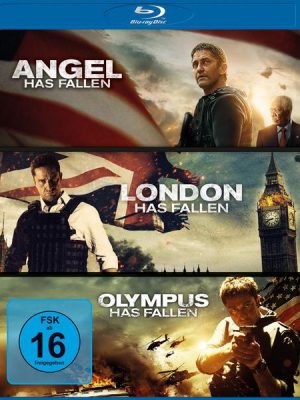 Olympus Has Fallen - Die Welt in Gefahr/London Has Fallen/Angel Has Fallen - Triple Film Collection  [3 BRs]
