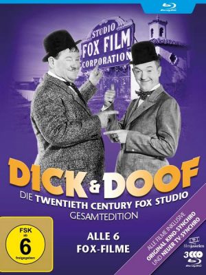 Dick und Doof - Die Fox-Studio-Gesamtedition (Alle 6 Fox-Filme) (Filmjuwelen) [3 BRs]