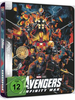 Marvel's The Avengers - Infinity War  (4K Ultra HD) (+ Blu-ray 2D) - 4K Mondo Edition - Steelbook