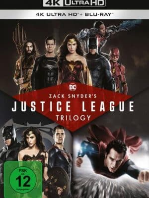 Zack Snyder's Justice League Trilogy  (4 4K Ultra HD)  (+ 4 Blu-ray 2D)