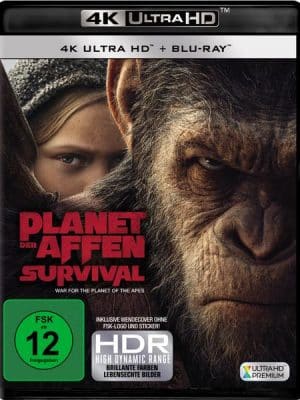 Planet der Affen: Survival  (4K Ultra HD) (+ Blu-ray)