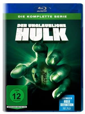 Der unglaubliche Hulk - Die komplette Serie auf 16 Blu-rays