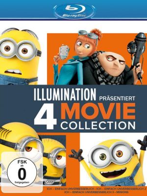 Ich - Einfach unverbesserlich 1-3 & Minions [4 BRs]