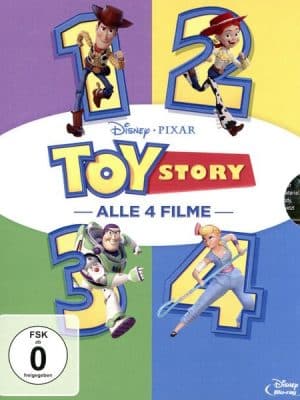 Toy Story 1-4  [4 BRs]