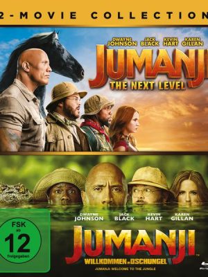 Jumanji: Willkommen im Dschungel & Jumanji: The Next Level  [2 BRs]