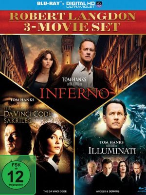 The Da Vinci Code - Sakrileg / Illuminati / Inferno  [3 BRs]