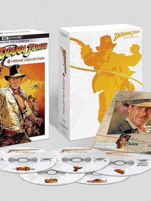 Indiana Jones 1-4 - 4K UHD - Digipack Collection