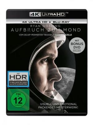 Aufbruch zum Mond  (4K Ultra HD) (+ Blu-ray 2D) (+ Bonus-DVD)