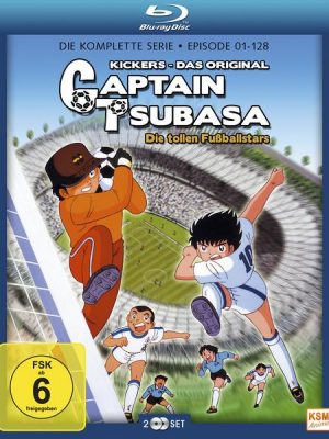 Captain Tsubasa - Kompl. Serie/Ep.01-128 - Kickers - Das Original  [2 BRs]